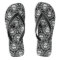 Dead Damask - Chic Sugar Skulls Pattern Flip Flops