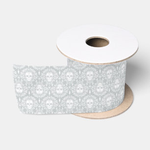 Dead Damask - Chic Sugar Skulls Ribbon Satin Ribbon
