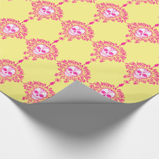 Dead Damask - Chic Sugar Skulls Wrapping Paper