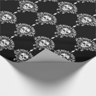 Dead Damask - Chic Sugar Skulls Wrapping Paper