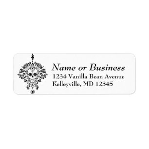 Dead Damask - Custom Sugar Skull Address Labels