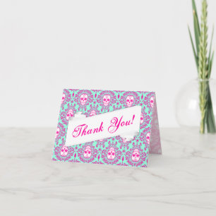 Dead Damask - Custom Thank You Card