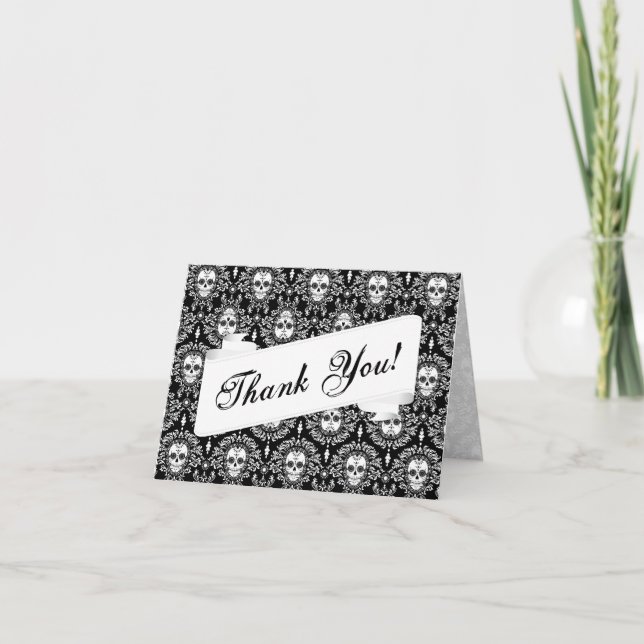 Dead Damask - Custom Thank You Card (Front)