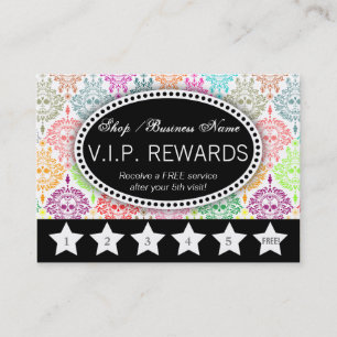 Dead Damask - Loyalty Rewards Card