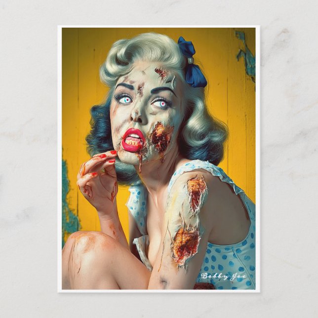 Dead, Dreamy, and Dangerously Darling: Bobby Joe Postcard (Front)