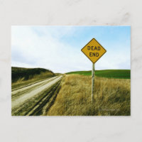 Dead end traffic sign, Palouse, Washington