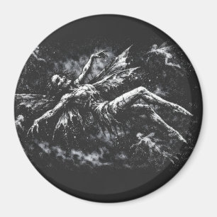 Dead Fairy by BurnsInHell Magnet