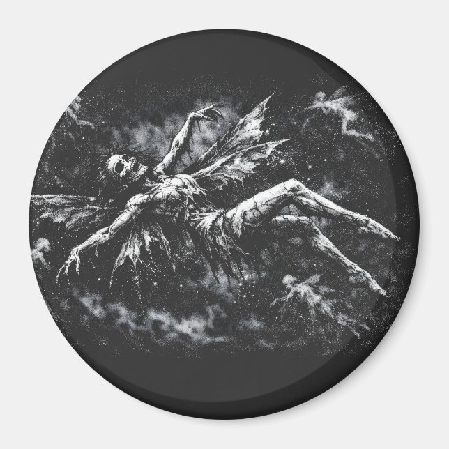 Dead Fairy by BurnsInHell Magnet (Front)