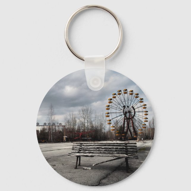 Dead Ferris Wheel Key Ring (Front)