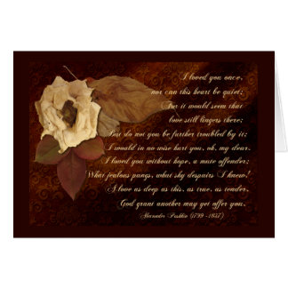 Dead Flowers for a Past Love