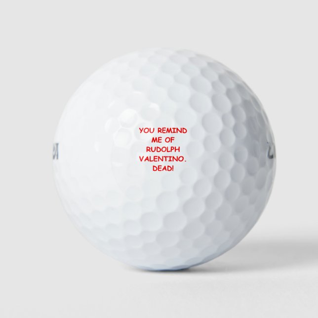 DEAD GOLF BALLS (Front)