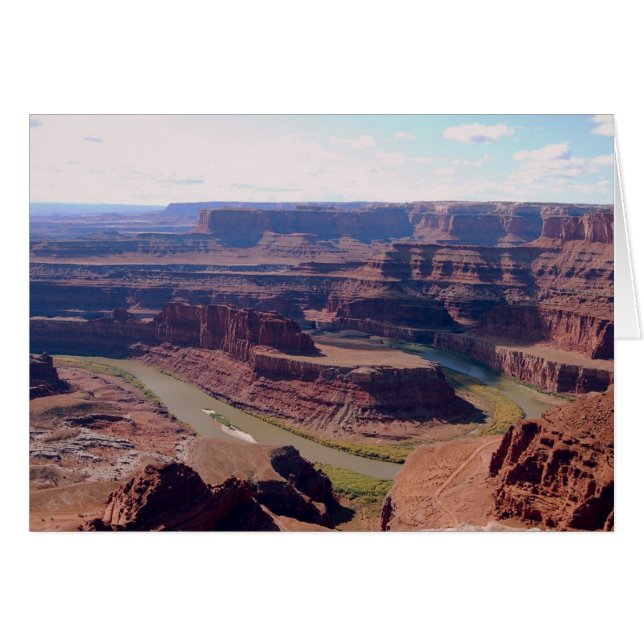Dead Horse Point State Park, Colorado, Card (Front Horizontal)
