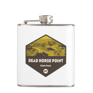 Dead Horse Point State Park Utah Hip Flask