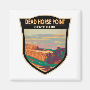 Dead Horse Point State Park Utah Vintage  Magnet