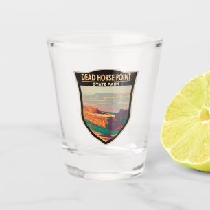 Dead Horse Point State Park Utah Vintage Shot Glass