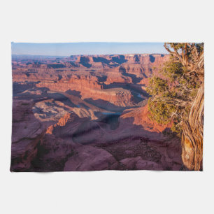 Dead Horse Point Sunrise - Moab, Utah Tea Towel