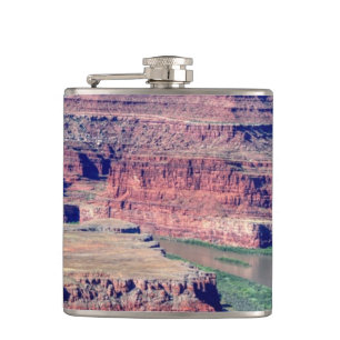 Dead horse state park Moab Utah Hip Flask