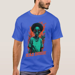 Dead Inside Afro T-Shirt