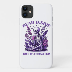 Dead Inside But Caffeinated Case-Mate iPhone Case