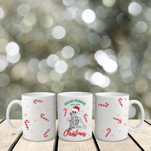 Dead Inside, But It's Christmas 11 oz Mug