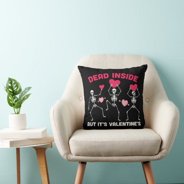 Dead Inside But It's Valentine's Cushion (Chair)