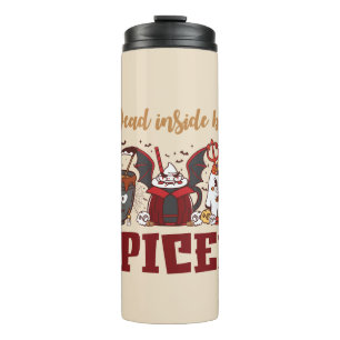 Dead Inside But Spiced Thermal Tumbler