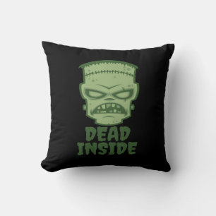 Dead Inside Frankenstein Monster Cushion