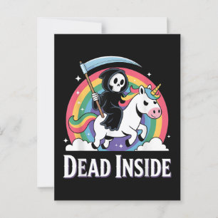  Dead Inside  Postcard