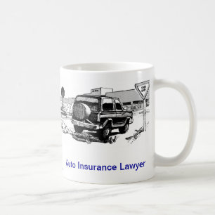 Dead Lawyer™ Auto Insurance Lawyer Coffee Mug