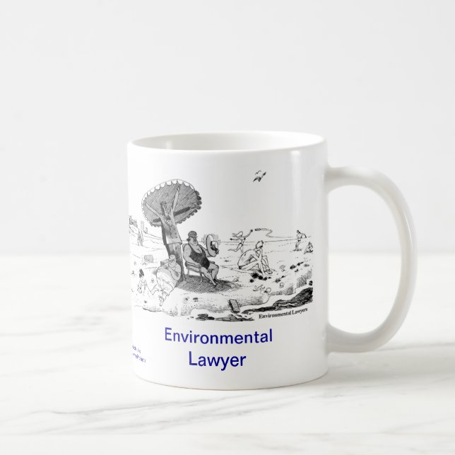 Dead Lawyer™ Environmental Lawyer Coffee Mug (Right)