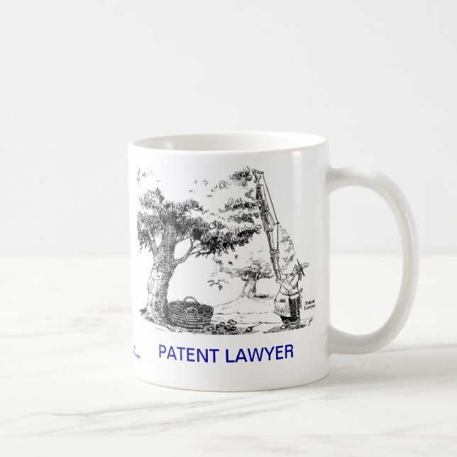 Dead Lawyer™ Patent Lawyer Coffee Mug (Right)