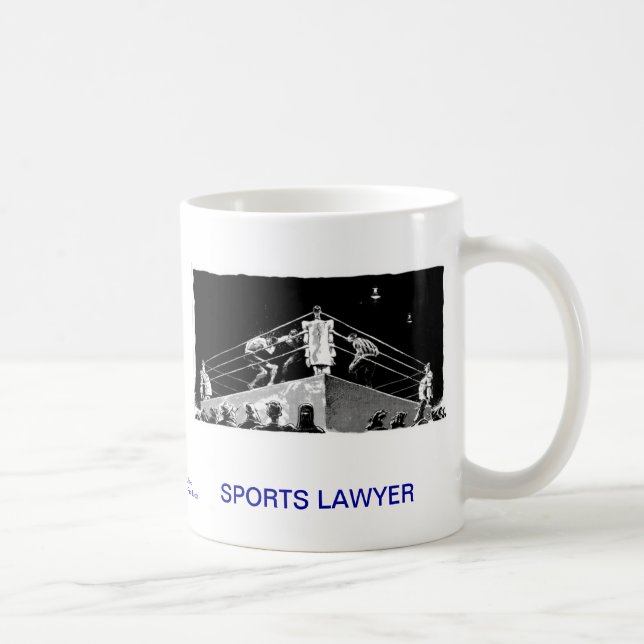 Dead Lawyer™ Sports Lawyer Coffee Mug (Right)