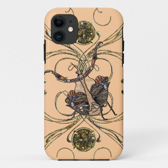 Dead Leaf Mantis Case-Mate iPhone Case (Back)