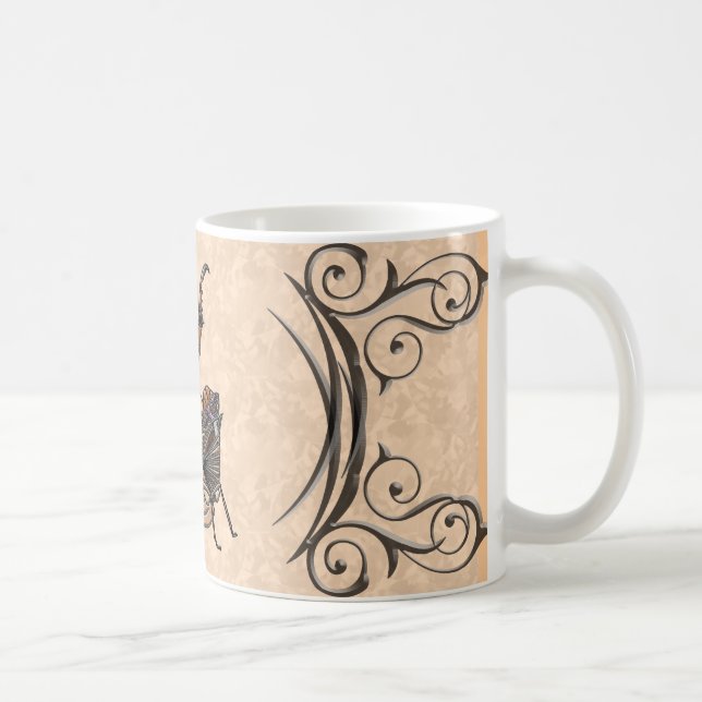 Dead Leaf Mantis Coffee Mug (Right)