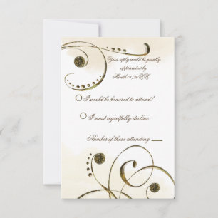 Dead Leaf Mantis RSVP Card