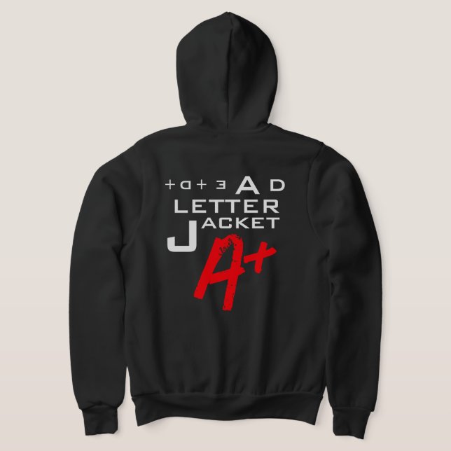DEAD LETTER JACKET A+ HOODIE (Laydown Back)