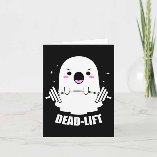 Dead Lift Ghost Halloween1  Card (Front)