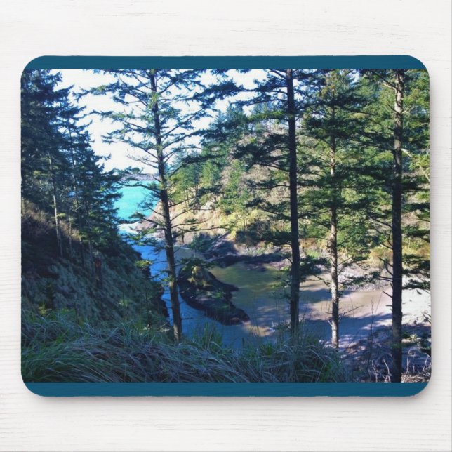 Dead Man's Cove, Cape Disappointment, Washington Mouse Pad (Front)