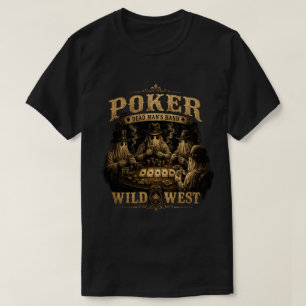 Dead man's hand ghost poker shirt