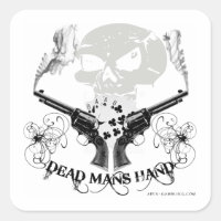 Dead Mans Hand Sticker