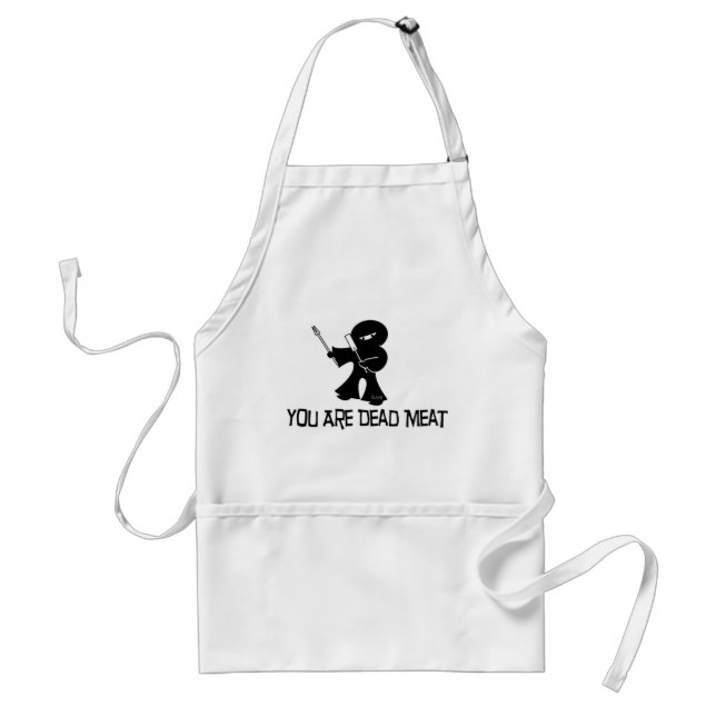 Dead Meat Ninja Apron (Front)