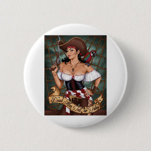 Dead men Tell No tales 6 Cm Round Badge