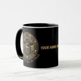 Dead Men Tell No Tales Pirate Mug
