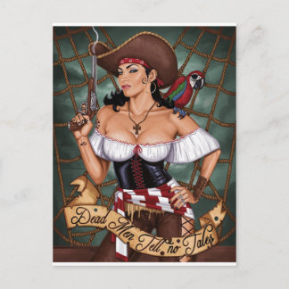 Dead men Tell No tales Postcard