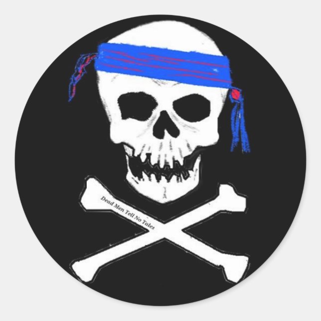 Dead Men Tell No Tales Sticker (Front)
