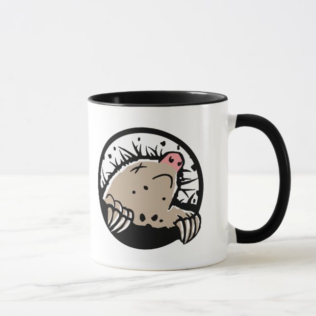Dead Mole 15oz Mug (Right)