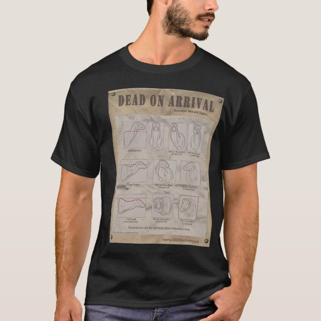 Dead On Arrival Tee Shirt (Front)