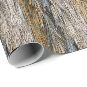 Dead Palm Tree Leaves Wrapping Paper