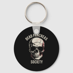 Dead Pancreas Society Shirt Diabetes Awareness For Key Ring