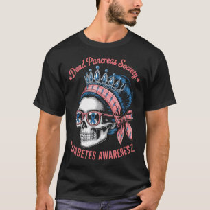 Dead Pancreas Society Shirt Funny Diabetes Awarene